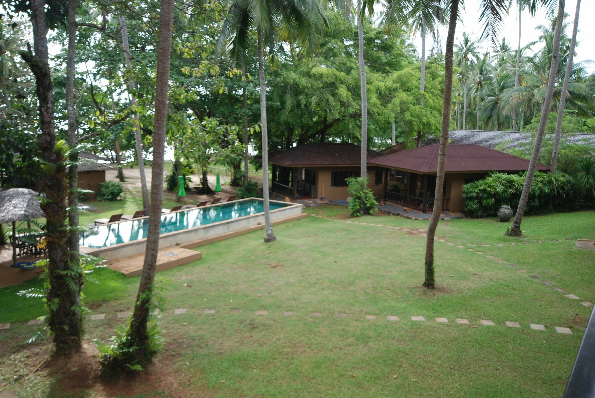 Melina Beach Front Bungalows Tha Lane Bay Exterior foto